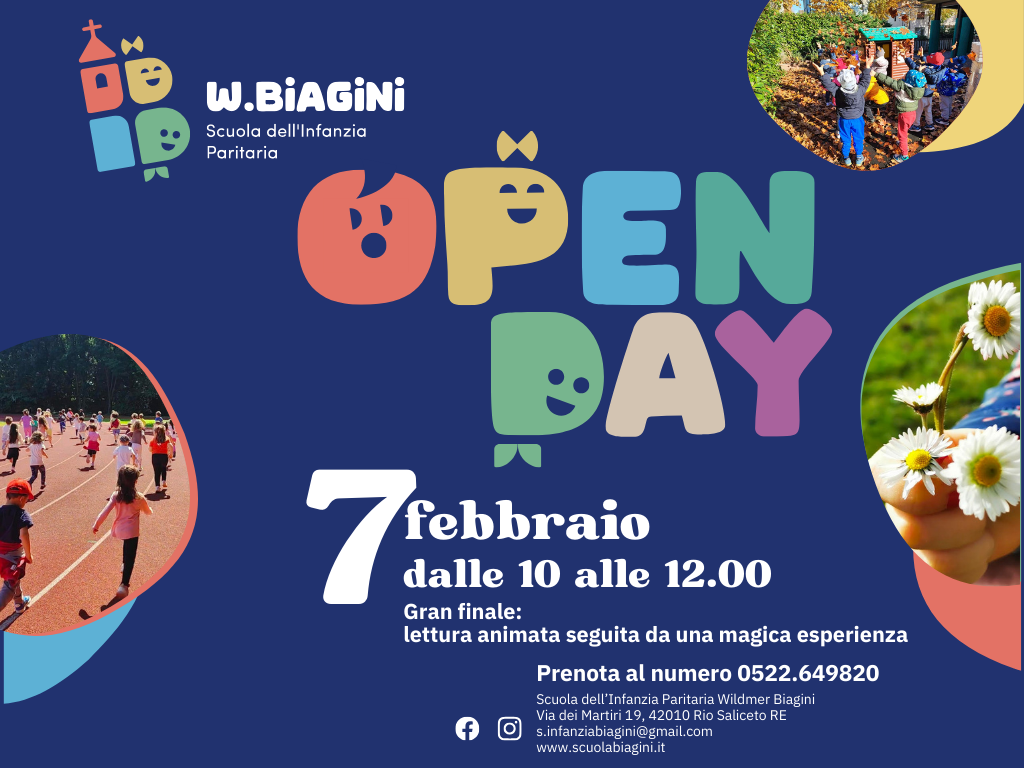 Il nostro Open Day di febbraio